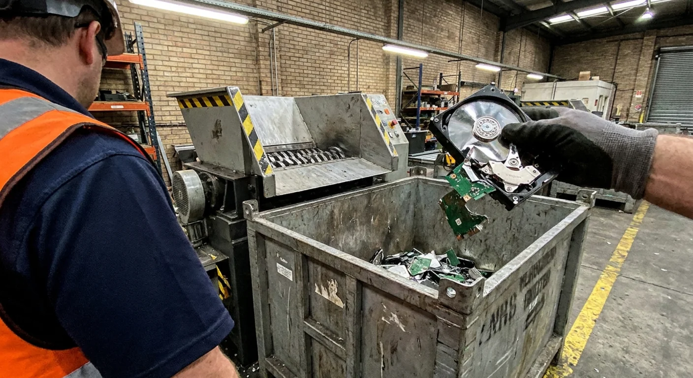 How to Securely Destroy Your Hard Drive in Chicago