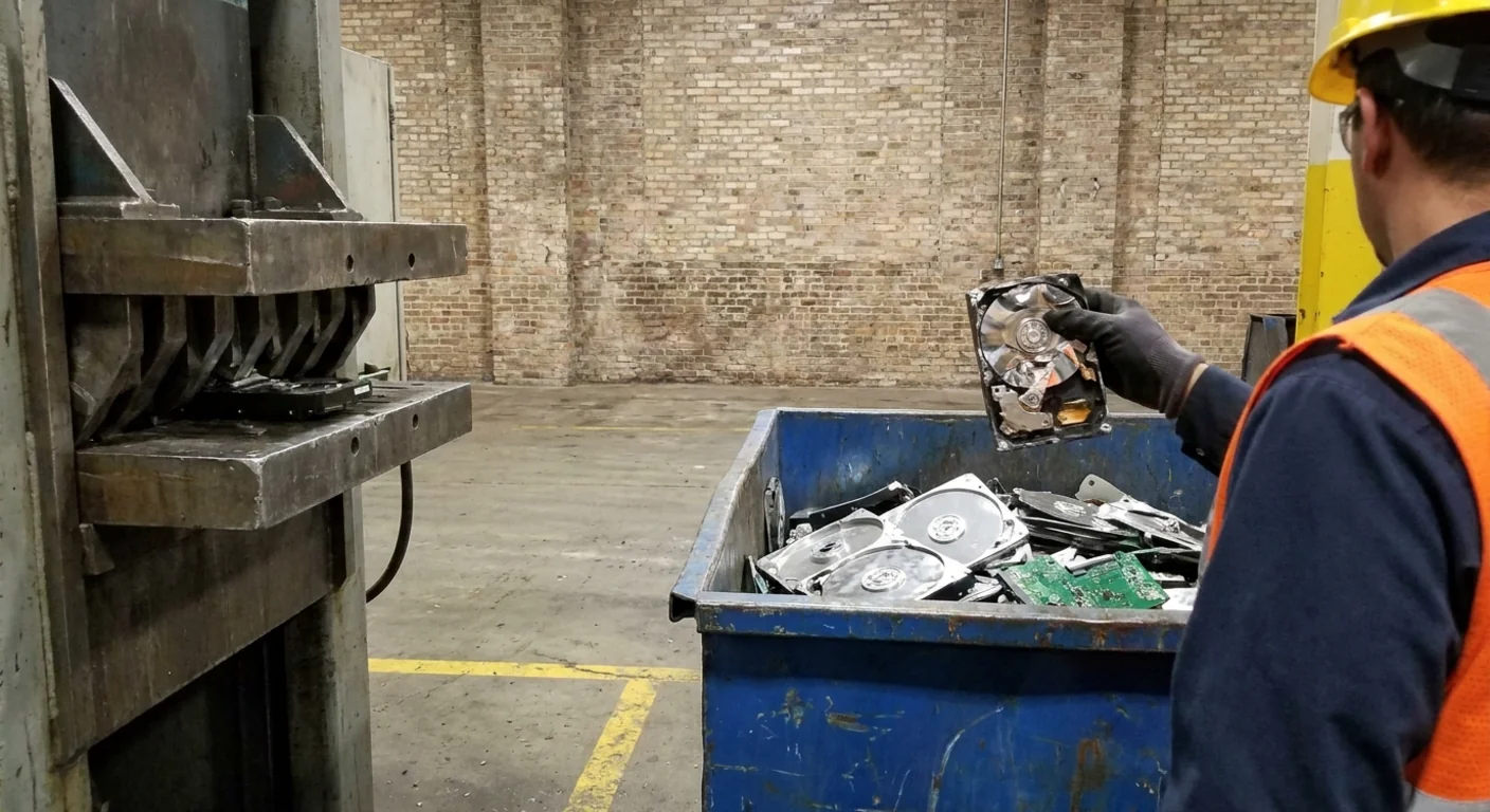 Safe and Secure Hard Drive Destruction for Chicago Businesses