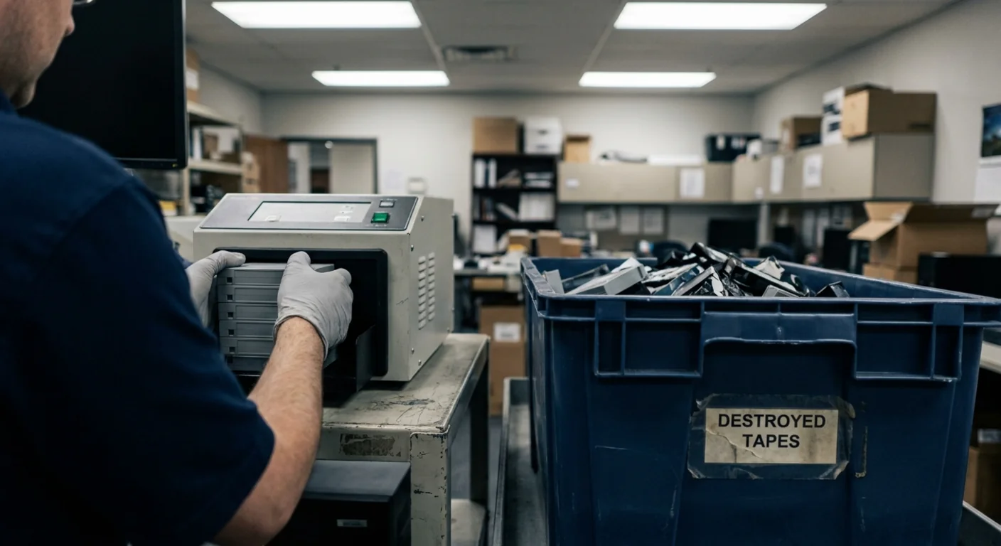 The Best Media Tape Data Destruction Programs in the U.S.: Your Complete Guide