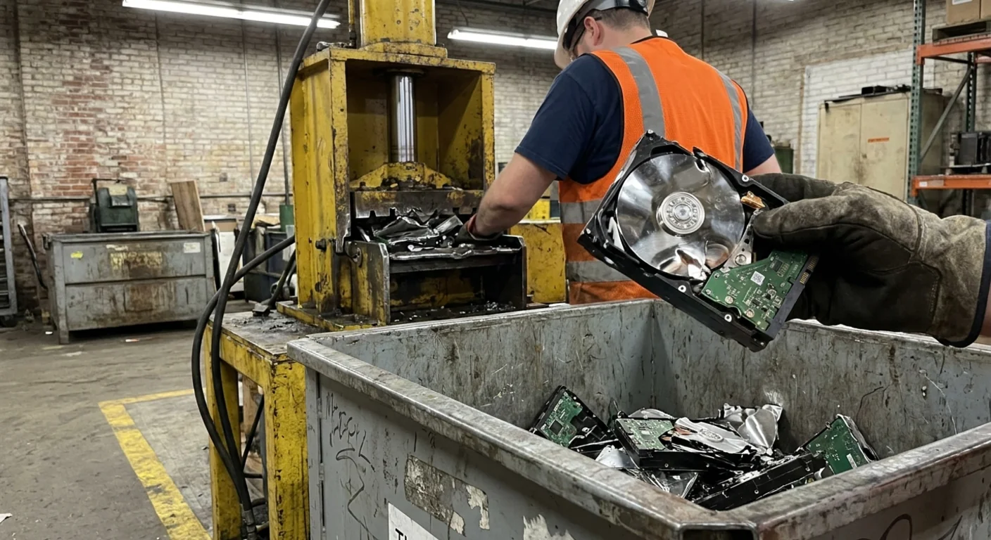Hard Drive Destruction for Chicago's Medical Practices