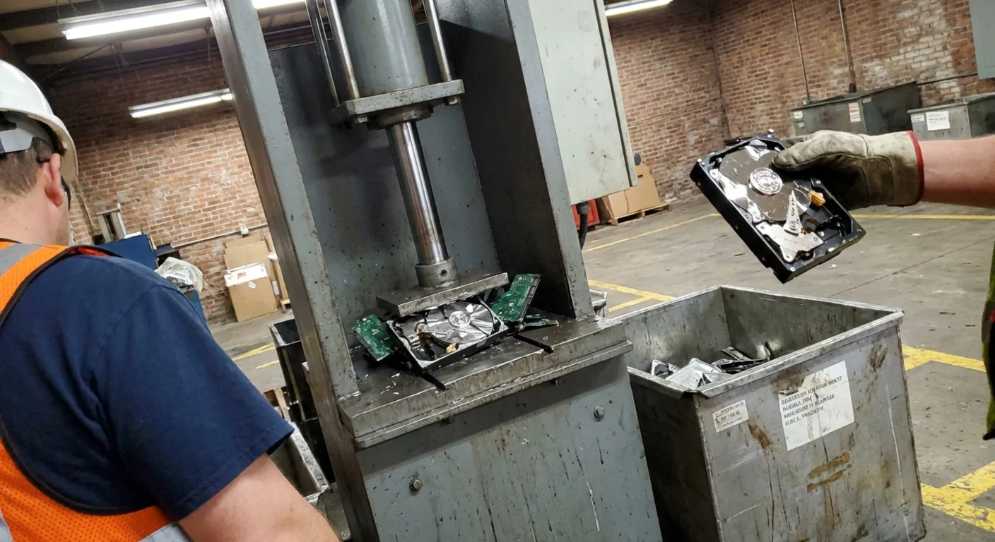 Why It's Important to Destroy Your Hard Drive Before Disposal